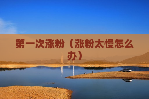 第一次涨粉（涨粉太慢怎么办）