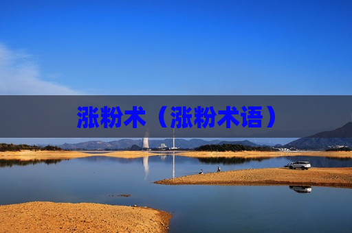 涨粉术（涨粉术语）