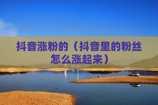 抖音涨粉的（抖音里的粉丝怎么涨起来）