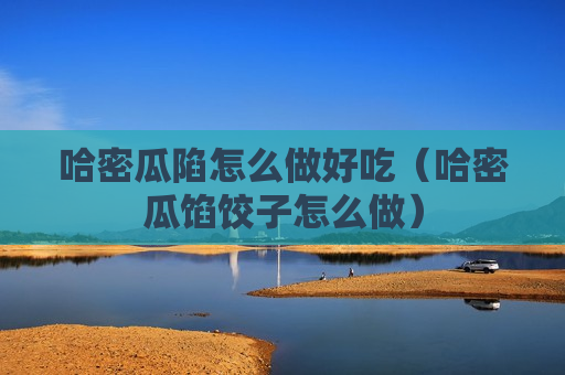 哈密瓜陷怎么做好吃（哈密瓜馅饺子怎么做）
