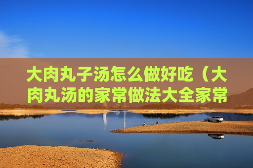 大肉丸子汤怎么做好吃（大肉丸汤的家常做法大全家常）