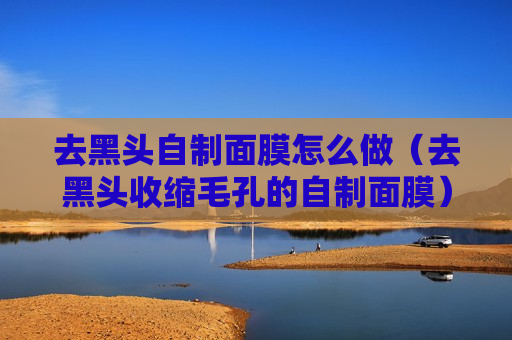 去黑头自制面膜怎么做（去黑头收缩毛孔的自制面膜）