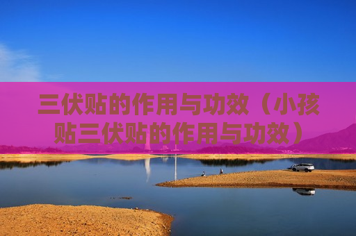 三伏贴的作用与功效（小孩贴三伏贴的作用与功效）