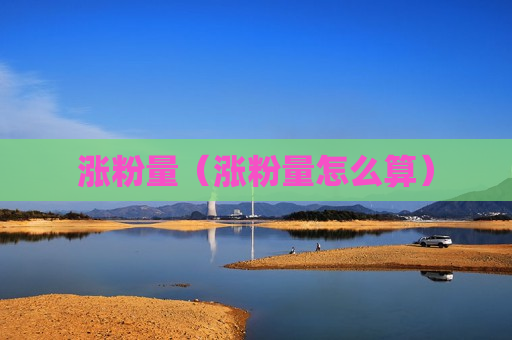 涨粉量（涨粉量怎么算）