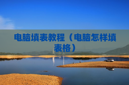 电脑填表教程（电脑怎样填表格）