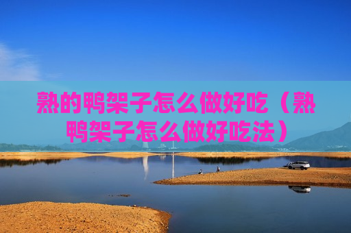 熟的鸭架子怎么做好吃（熟鸭架子怎么做好吃法）