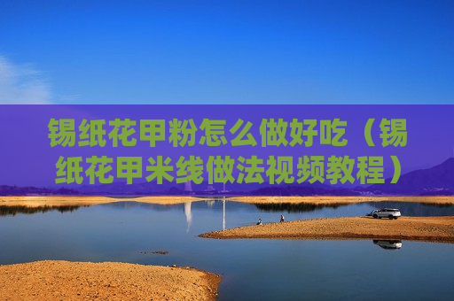 锡纸花甲粉怎么做好吃（锡纸花甲米线做法视频教程）