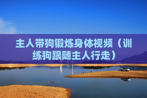 主人带狗锻炼身体视频（训练狗跟随主人行走）