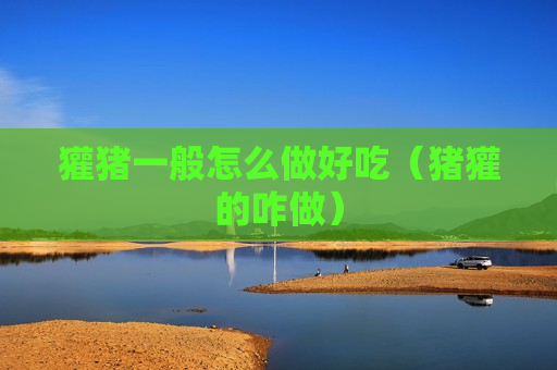 獾猪一般怎么做好吃（猪獾的咋做）