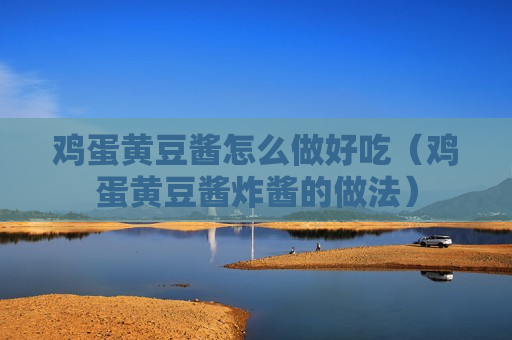 鸡蛋黄豆酱怎么做好吃（鸡蛋黄豆酱炸酱的做法）