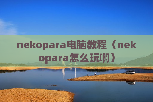 nekopara电脑教程（nekopara怎么玩啊）