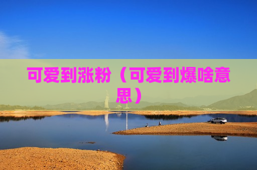 可爱到涨粉（可爱到爆啥意思）