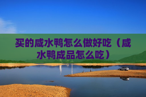 买的咸水鸭怎么做好吃（咸水鸭成品怎么吃）