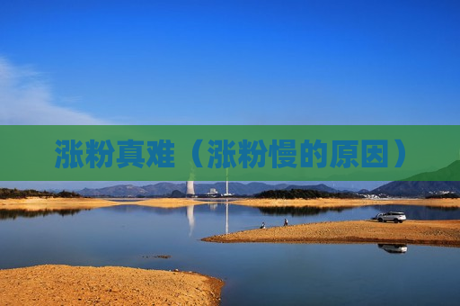 涨粉真难（涨粉慢的原因）