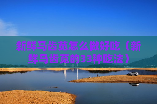 新鲜马齿苋怎么做好吃（新鲜马齿苋的33种吃法）