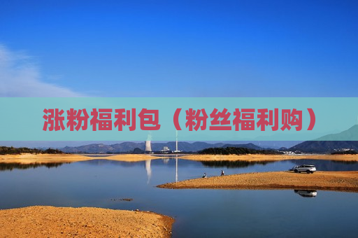 涨粉福利包（粉丝福利购）