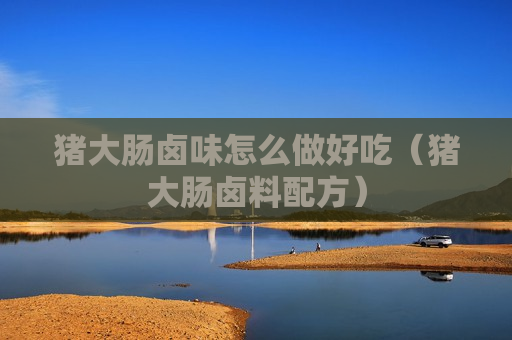 猪大肠卤味怎么做好吃（猪大肠卤料配方）