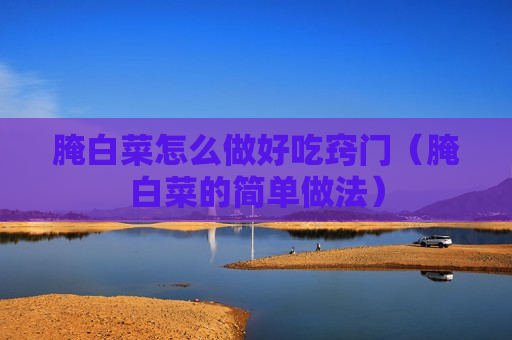 腌白菜怎么做好吃窍门（腌白菜的简单做法）