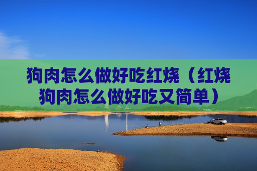 狗肉怎么做好吃红烧（红烧狗肉怎么做好吃又简单）