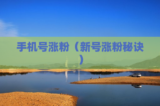 手机号涨粉（新号涨粉秘诀）