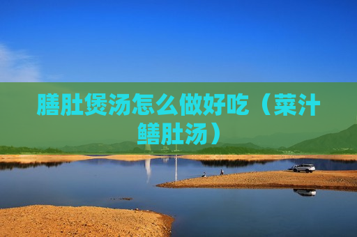 膳肚煲汤怎么做好吃（菜汁鳝肚汤）