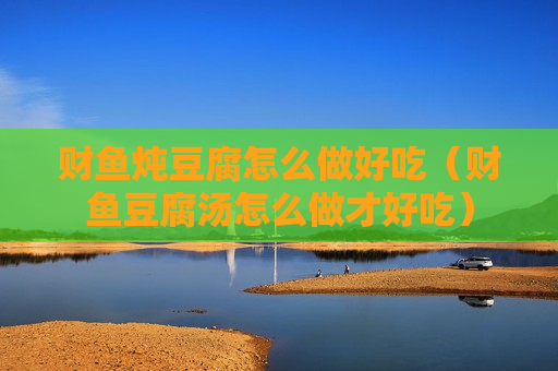 财鱼炖豆腐怎么做好吃（财鱼豆腐汤怎么做才好吃）