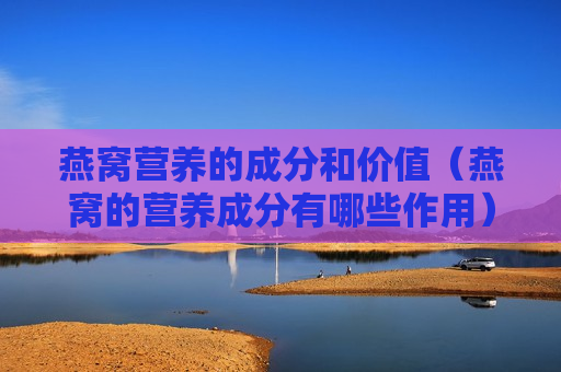 燕窝营养的成分和价值（燕窝的营养成分有哪些作用）