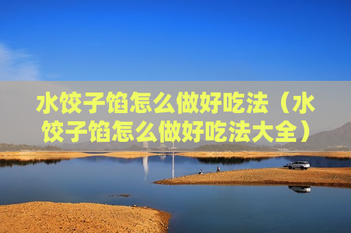 水饺子馅怎么做好吃法（水饺子馅怎么做好吃法大全）