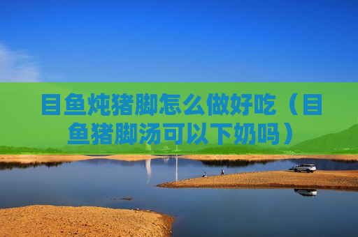 目鱼炖猪脚怎么做好吃（目鱼猪脚汤可以下奶吗）