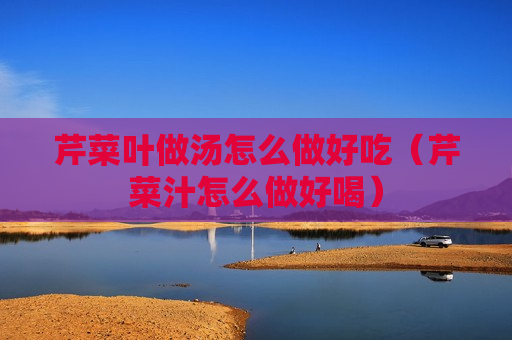 芹菜叶做汤怎么做好吃（芹菜汁怎么做好喝）