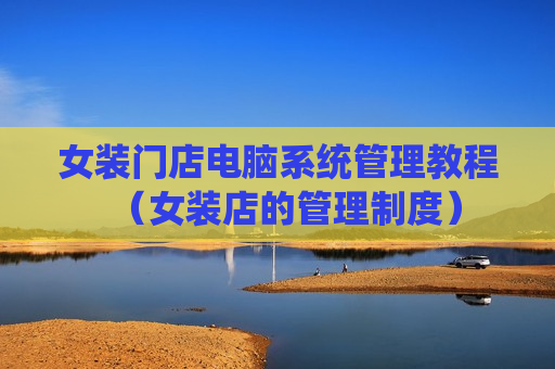 女装门店电脑系统管理教程（女装店的管理制度）
