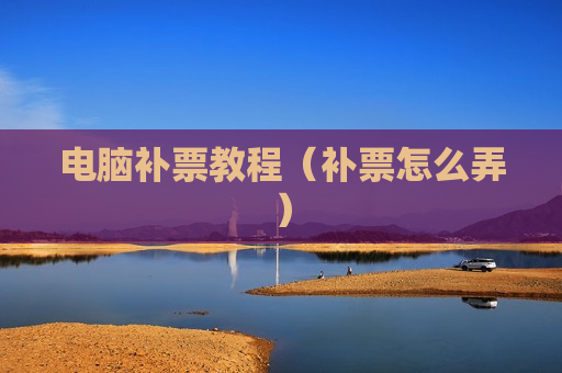 电脑补票教程（补票怎么弄）