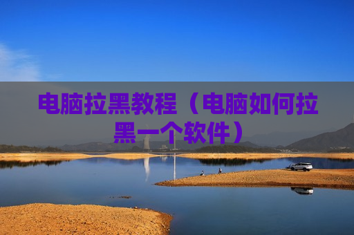 电脑拉黑教程（电脑如何拉黑一个软件）