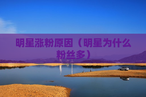 明星涨粉原因（明星为什么粉丝多）