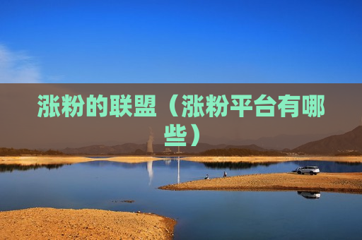 涨粉的联盟（涨粉平台有哪些）
