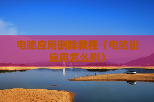 电脑应用删除教程（电脑删应用怎么删）