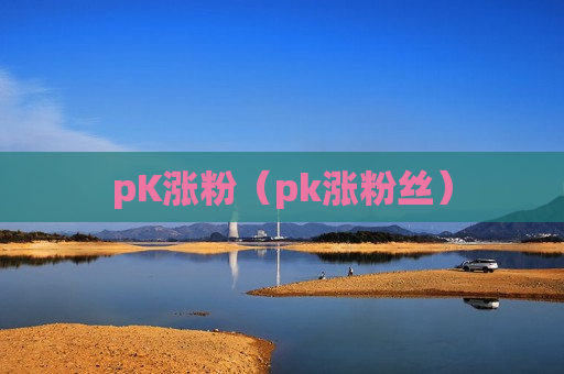 pK涨粉（pk涨粉丝）