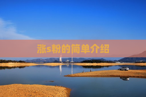 涨s粉的简单介绍