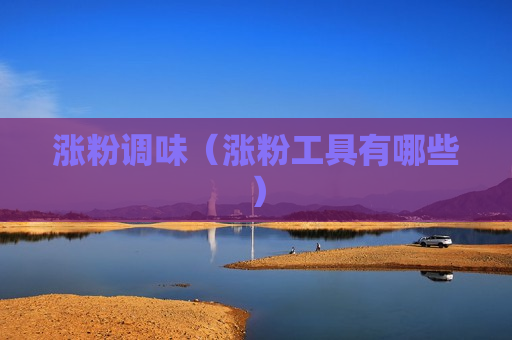 涨粉调味（涨粉工具有哪些）