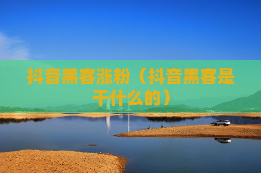 抖音黑客涨粉（抖音黑客是干什么的）