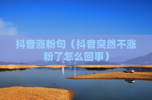 抖音涨粉句（抖音突然不涨粉了怎么回事）