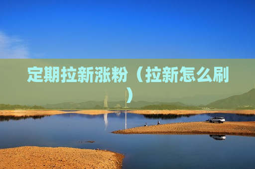 定期拉新涨粉（拉新怎么刷）