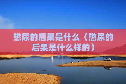 憋尿的后果是什么（憋尿的后果是什么样的）