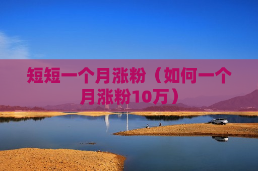 短短一个月涨粉（如何一个月涨粉10万）