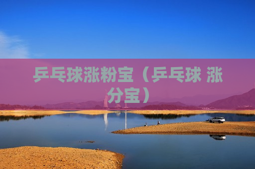 乒乓球涨粉宝（乒乓球 涨分宝）