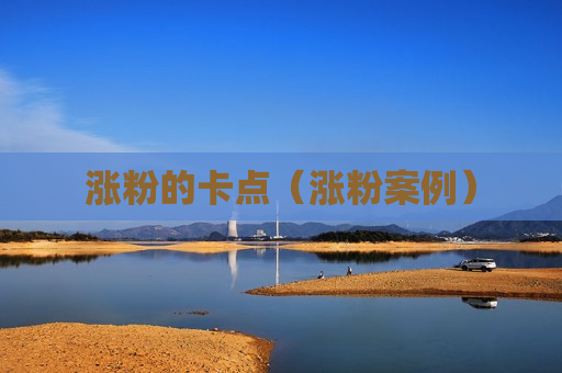涨粉的卡点（涨粉案例）