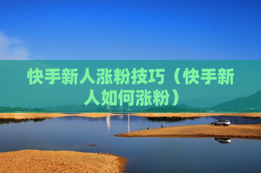 快手新人涨粉技巧（快手新人如何涨粉）