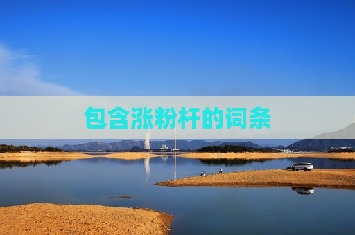 包含涨粉杆的词条