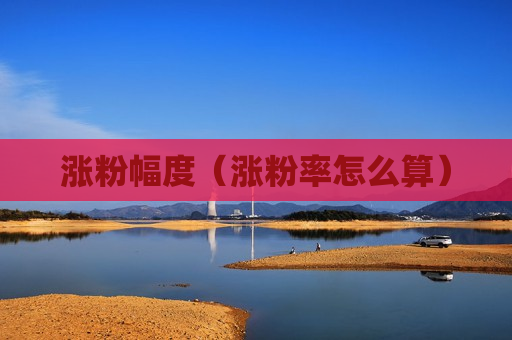 涨粉幅度（涨粉率怎么算）