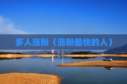 多人涨粉（涨粉最快的人）